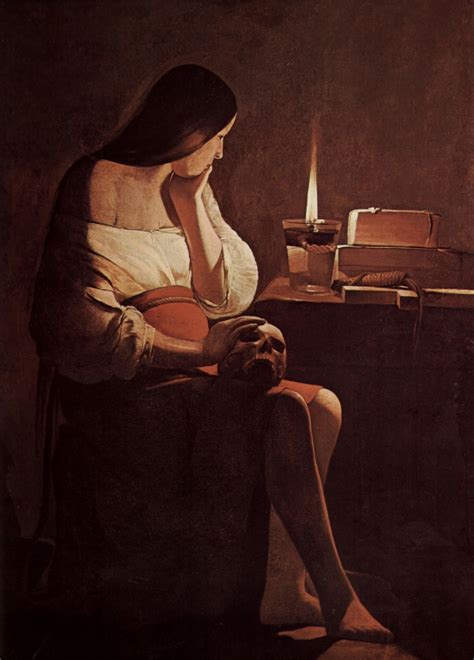 "The Penitent Magdalene" Georges de La Tour - Artwork on USEUM