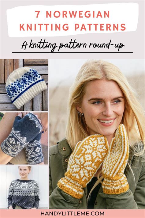 Norwegian Knitting Patterns - Handy Little Me