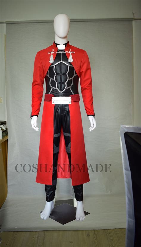 Fate Stay Night Armor Fate Grand Order Archer Cosplay Costume Red Emiya ...