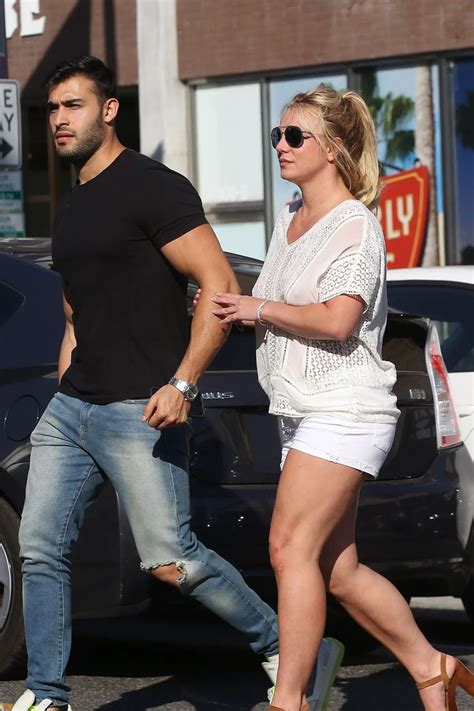 BRITNEY SPEARS and Sam Asghari Out in Beverly Hills 07/12/2019 – HawtCelebs
