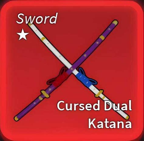 Cursed Dual Katana