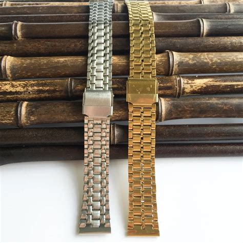 watch strap 18mm stainless steel watch band 2017 new fashion men Straps ...