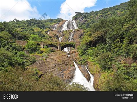 Dudhsagar Falls. Image & Photo (Free Trial) | Bigstock