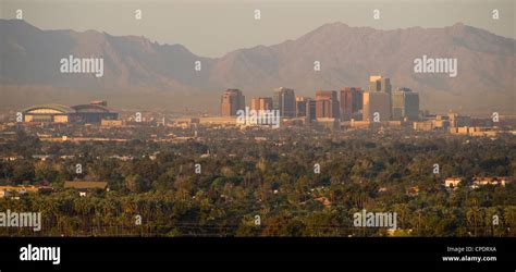 Phoenix Arizona Skyline Stock Photo - Alamy