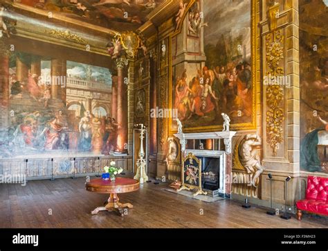 Interior of Burghley House, near Stamford, Lincolnshire, England, UK Stock Photo - Alamy