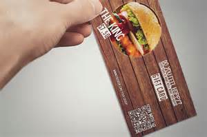 Fast food restaurant gift card ~ Card Templates on Creative Market