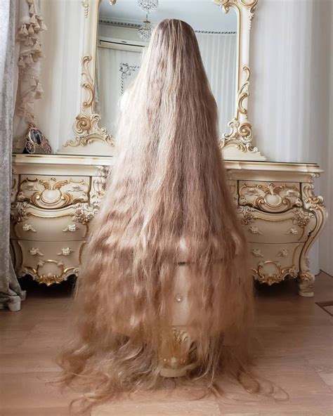 Real-life 'Rapunzel' needs an hour to wash her 6 feet of hair