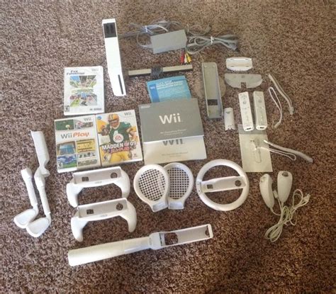 Wii Console with Sports Accessories and Games | Works Great | Wii console, Wii, Sports accessories