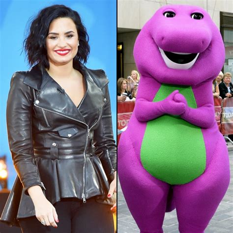 Demi Lovato Had a Crush on Barney