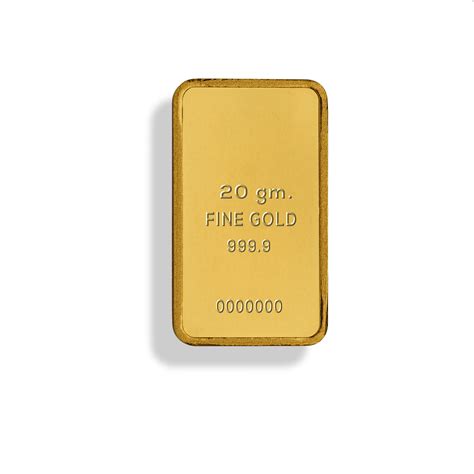 20 gm Gold Bar - Buy 20 Gram Gold Bars Online