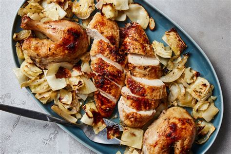 Roasted Chicken With Caramelized Cabbage Recipe - NYT Cooking