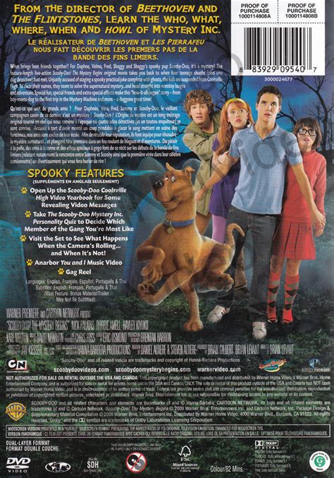 Scooby-Doo! The Mystery Begins (Bilingual) (Ca New DVD | eBay