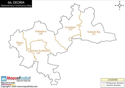 Deoria Election Result 2024 - Parliamentary Constituency Map and Winning MP