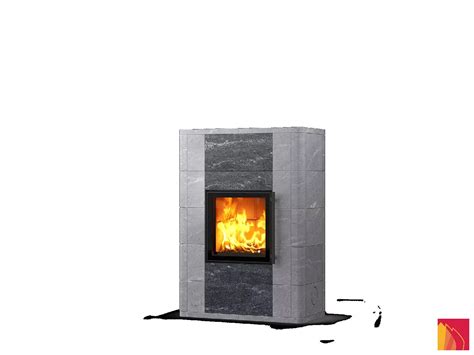 Tulikivi SALVO - Soapstone mass wood stove