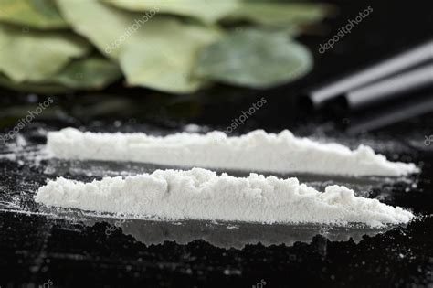 Cocaine on Coca Leaves — Stock Photo © ildi_papp #6394720