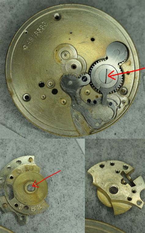 TimeZone : Watchmaking & Repair » Elgin Pocket Watch - Broken off screw