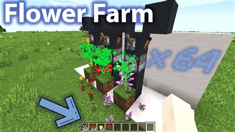 Minecraft Automatic Flower Farm Tutorial | 1.15.2 | Get Unlimited ...