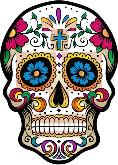 Dessin Tete De Mort Mexicaine / Cojín personalizado con calavera Catrina para regalar en ...