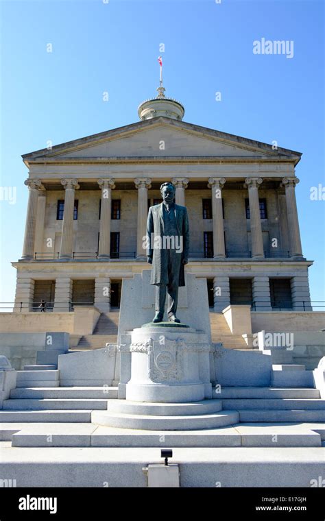 The Tennessee State Capitol building in Nashville, Tennessee Stock ...