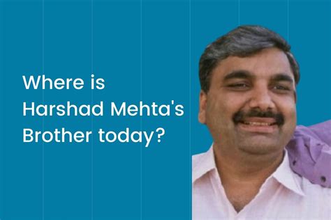 Harshad Mehta's Brother - Trade Brains