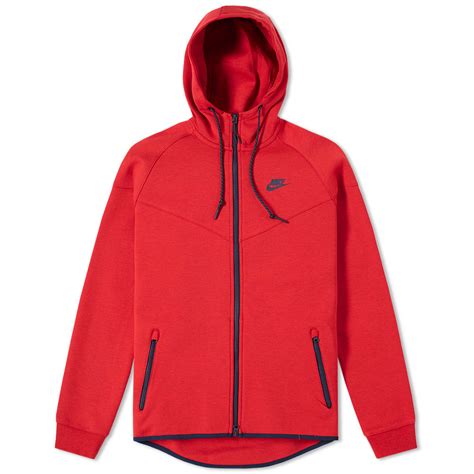 Nike Tech Fleece Windrunner Red | END. (US)