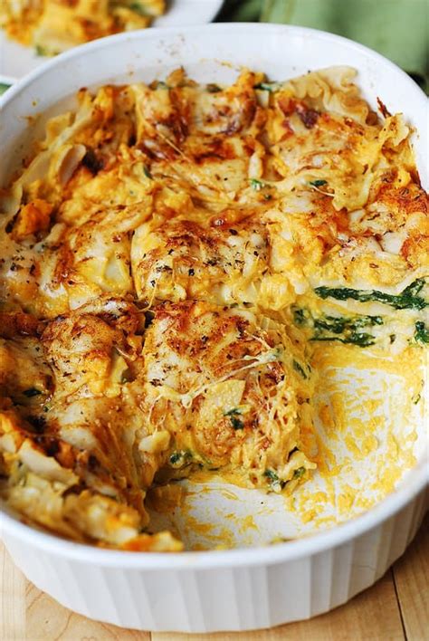 Butternut Squash and Spinach Lasagna - Julia's Album