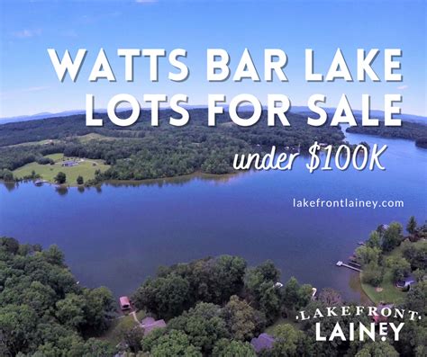 Watts Bar Lake Lots under $100k