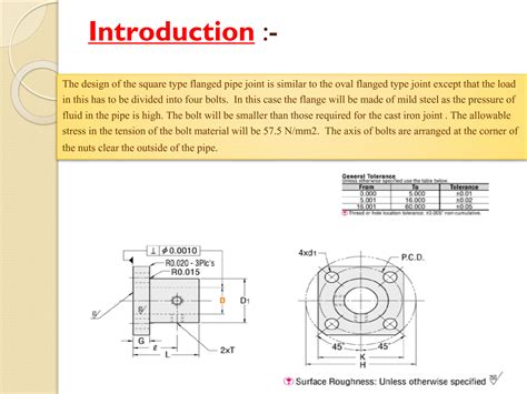 SOLUTION: Square flange pipe joint - Studypool