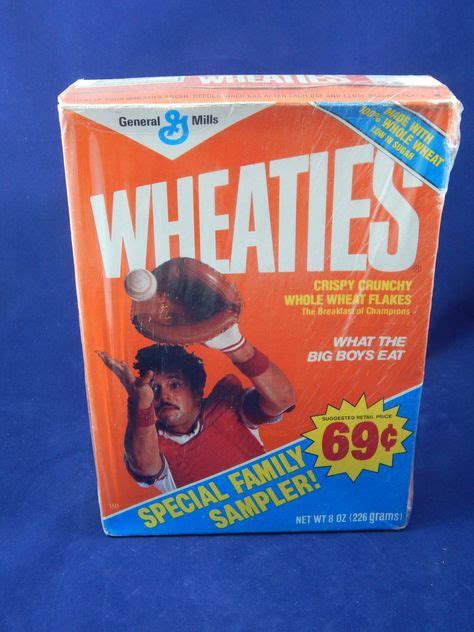 Vintage Wheaties Box Cereal Special Family Sampler 1980's by AlwaysPlanBVintage on Etsy ...