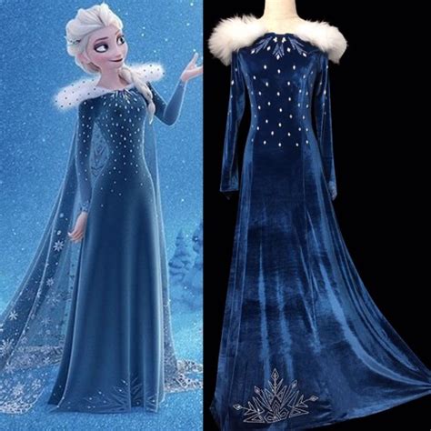 R998 OLAF'S FROZEN ADVENTURE Elsa dress