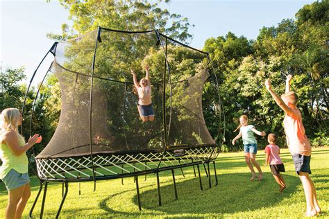 Large 8' x 13' Oval Springfree Trampoline (O92) - PlaynWisconsin