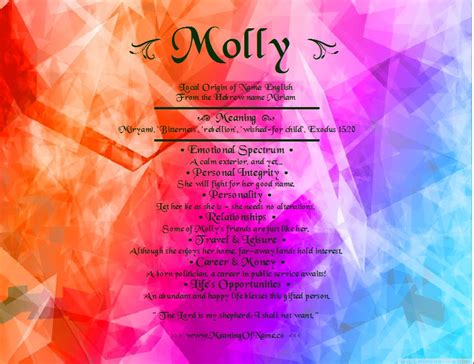 Molly - Meaning of Name