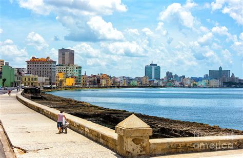 Malecon Photograph by Bruce Bain | Fine Art America