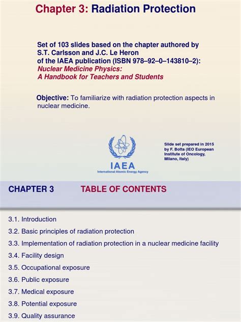 Radiation Protection in Nuclear Medicine: Justification, Optimization and Limitation of Doses ...