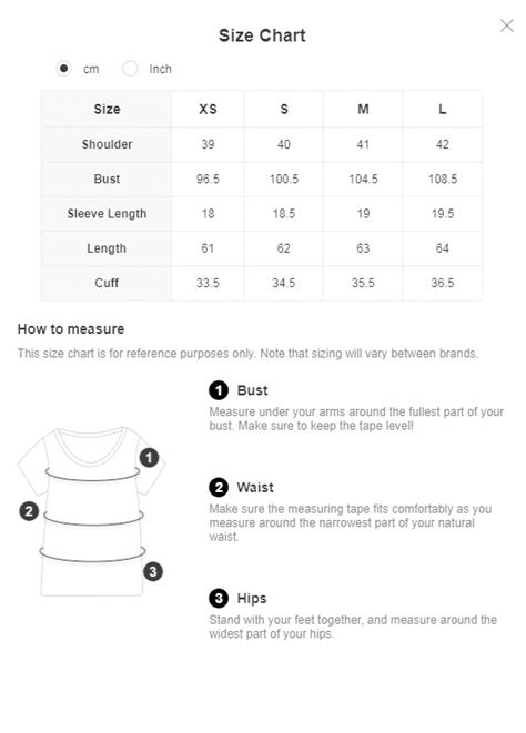 How to choose your size? | SHEIN EUR