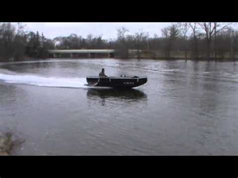 Jet Jon Boat for Bowfishing - YouTube