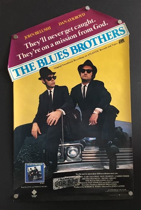 The Blues Brothers (1980) – Original Soundtrack Standee Movie Poster - Hollywood Movie Posters