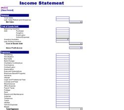 Pro Forma Income Statement Template | Excel Templates