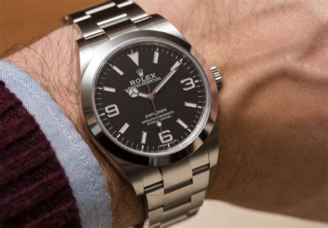 Rolex Explorer 214270 Watch For 2016 Hands-On | aBlogtoWatch