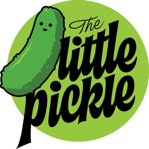 The Little Pickle in 2020 | Pickles, Logos, Graphic design class