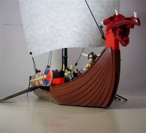 Lego Viking ship @David Hall | Viking art, Viking age, Lego castle