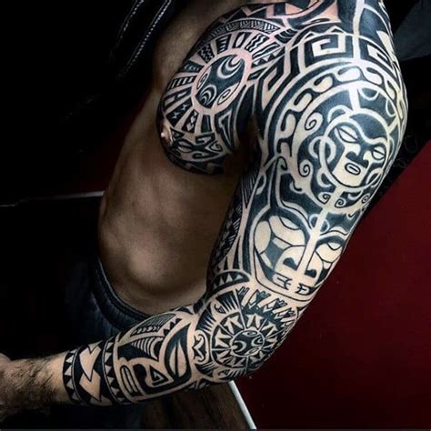 Tribal Tattoo Arm Sleeve