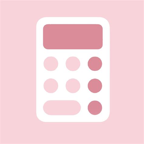 View 17 Pink Aesthetic Icons For Apps Calculator - sizecolorbox