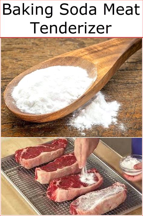 Baking Soda Meat Tenderizer | Baking Soda Uses and DIY Home Remedies.