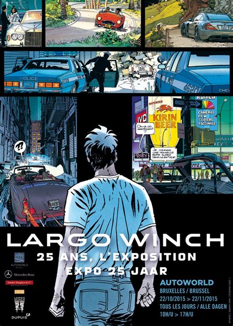 Autoworld & Vander Haeghen & Co: Largo Winch fête ses 25 ans en 2015