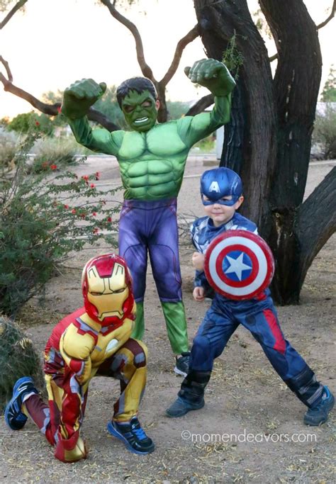 Fun Avengers Family Costumes