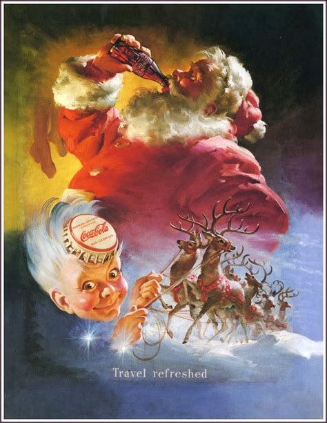 Anderson Design Group: Blog: The Cool: Vintage Coca-Cola Santa Claus Ads by Haddon Sundblom