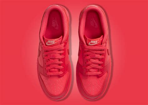 The Kid's Exclusive Nike Dunk Low Track Red Releases Fall 2023 - Sneaker News