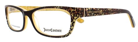 JUICY COUTURE Eyeglasses 131 0JUF Leopard 52MM - Walmart.com