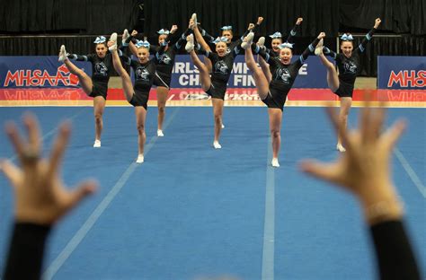 Highlights, results from the 2020 MHSAA competitive cheer state finals ...